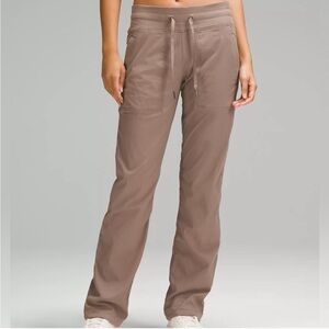 NWT Lululemon Dance Studio Mid Rise Pant *Regular - Taupe Sz 12